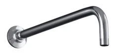 Kohler K-10124 14 Inch Right Angle Shower Arm - Oil Rubbed Bronze (Pictured In Polished Chrome)