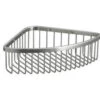 Kohler K-1897-SN Large Corner Shower Basket - Polished Nickel