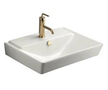 Kohler K-5027-8-0 Reve 23" Lavatory - White (Faucet Not Included) 1 Kohler K-5027-8-0 Reve 23" Lavatory - White (Faucet Not Included)