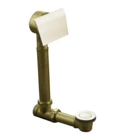Kohler K-7147-AF-BV Clearflo 1-1/2" Contoured Pop-up Drain And Overflow For Above- Or Through-The-Floor Installation - Brushed Bronze (Pictured In Brushed Nickel)