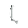 Kohler K-7213-CP Clearflo Cable Bath Drain With PVC Tubing - Polished Chrome