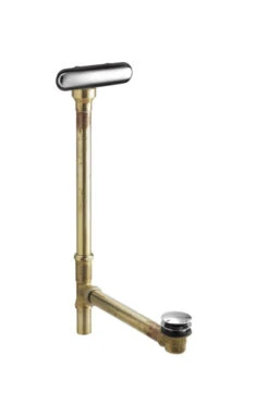 Kohler K-7271-CP Clearflo Slotted Overflow Brass Bath Drain - Polished Chrome