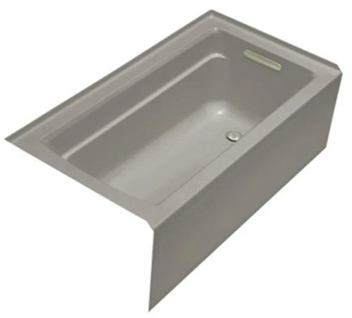 Kohler K-1123-RA-K4 Archer? 5' Bath With Integral Apron And Right Hand Drain - Cashmere 1 Kohler K-1123-RA-K4 Archer? 5' Bath With Integral Apron And Right Hand Drain - Cashmere