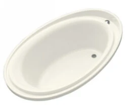 Kohler K-1190-96 Purist 6 Foot Experience Bath - Biscuit