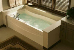 Kohler K-1257-LA-0 Mariposa 6' Whirlpool With Removable Access Panel And Left-Hand Drain - White