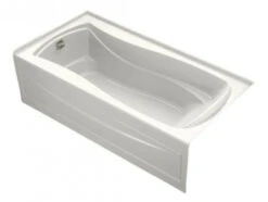 Kohler K-1259-LA-0 Mariposa 6' Bath With Integral Apron And Left Hand Drain - White