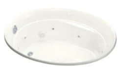 Kohler K-1337-H-0 Serif Whirlpool With In-Line Heater - White
