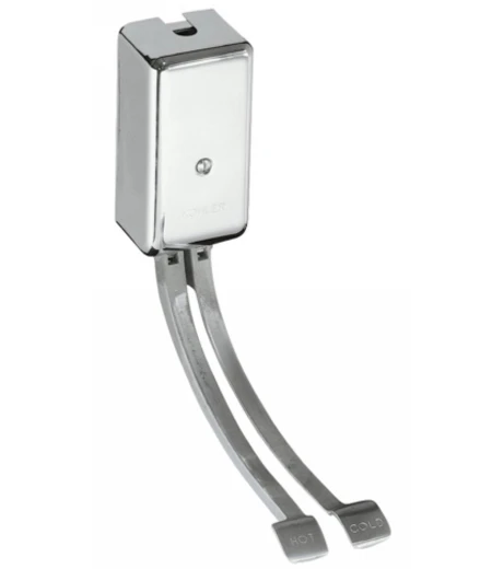 Kohler K-13816-CP Double Foot Control - Polished Chrome 1 Kohler K-13816-CP Double Foot Control - Polished Chrome