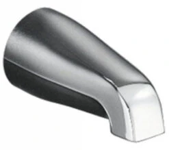 Kohler K-15135-S-BN Coralais Non-Diverter Bath Spout - Brushed Nickel (Pictured In Polished Chrome)