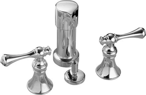 Kohler K-16132-4A-CP Two Handle Bidet Faucet - Polished Chrome 1 Kohler K-16132-4A-CP Two Handle Bidet Faucet - Polished Chrome