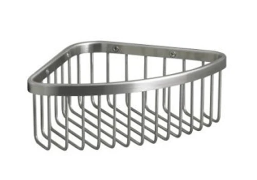 Kohler K-1896-BS Medium Corner Shower Basket - Brushed Stainless 1 Kohler K-1896-BS Medium Corner Shower Basket - Brushed Stainless