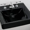 Kohler K-2054-7 Soho 20" Wall Mounted Lavatory Sink With 4" Centers - Black