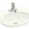 Kohler K-2279-1-0 Devonshire Self-Rimming Lavatory - White (Faucet Not Included)