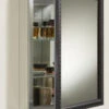 Kohler K-2967-BR1 Aluminum Cabinet With Oil-Rubbed Bronze Framed Mirror Door - Oil Rubbed Bronze