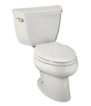 Kohler K-3505-0 Wellworth Two-Piece Elongated Toilet - White 1 Kohler K-3505-0 Wellworth Two-Piece Elongated Toilet - White