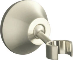 Kohler K-352-BN Forte Adjustable Wall-Mount Handshower Holder - Brushed Nickel