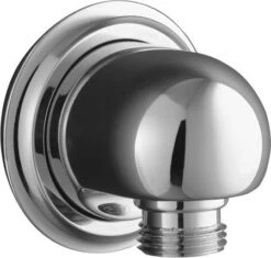 Kohler K-355-CP Forte Wall-Mount Supply Elbow - Polished Chrome