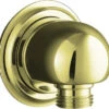 Kohler K-355-PB Forte Wall-Mount Supply Elbow - Polished Brass (Pictured In French Gold)
