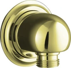 Kohler K-355-PB Forte Wall-Mount Supply Elbow - Polished Brass (Pictured In French Gold)