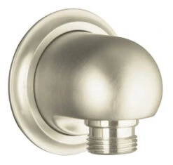 Kohler K-355-SN Wall-Mount Supply Elbow - Polished Nickel (Pictured In Brushed Nickel)