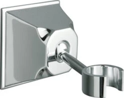 Kohler K-422-CP Memoirs Adjustable Wall-Mount Handshower Holder - Polished Chrome