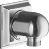Kohler K-427-CP Memoirs Wall-Mount Supply Elbow - Polished Chrome