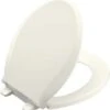 Kohler K-4639-96 Cachet Quiet-Close Quick Release Toilet Seats - Biscuit