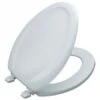 Kohler K-4647-47 Stonewood Elongated Toilet Seat - Almond (Pictured In White)