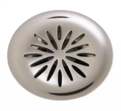 Kohler K-7107-BN Decorative Lavatory Grid Drain With Flower Design - Brushed Nickel