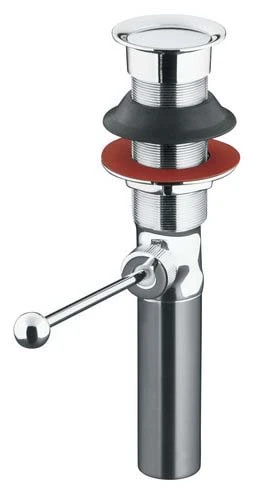 Kohler K-7114-PB Undercounter Pop-Up Lavatory Drain - Polished Brass (Pictured In Polished Chrome) 1 Kohler K-7114-PB Undercounter Pop-Up Lavatory Drain - Polished Brass (Pictured In Polished Chrome)