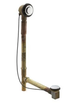 Kohler K-7116-CP Clearflo Closing Overflow Drain Assembly - Polished Chrome