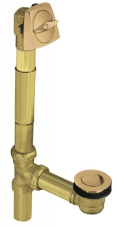 Kohler K-7160-TF-BV Clearflo Adjustable Pop-Up Drain With Tailpiece - Brushed Bronze