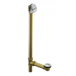 Kohler K-7166-AF-AF Adjustable Pop-Up Drain With Tailpiece - French Gold (Pictured In Chrome)
