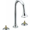 Kohler K-7303-KC-CP Triton Widespread Lavatory Faucet Only Base Faucet - Polished Chrome