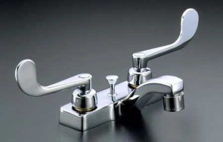 Kohler K-7401-5A-CP Two-Handle Centerset Lavatory Faucet - Polished Chrome 1 Kohler K-7401-5A-CP Two-Handle Centerset Lavatory Faucet - Polished Chrome