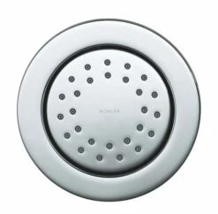 Kohler K-8013-CP WaterTile Traditional Round 27 Nozzle MasterClean Fixed Body Spray - Polished Chrome