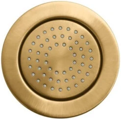 Kohler K-8014-BV WaterTile Round 54-Nozzle Bodyspray With Soothing Spray - Brushed Bronze