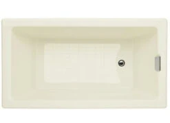 Kohler K-855-96 Tea-For-Two 5.5 Foot Bath - Biscuit