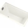 Kohler K-855-R-0 Tea-For-Two 5.5 Foot Bath With Tile Flange And Right Hand Drain - White