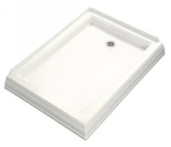 Kohler K-9548-0 Memoirs 48"x34" Shower Receptor With Right Hand Drain - White