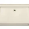 Kohler K-9549-47 Memoirs 48"x34" Single Threshold Shower Receptor - Almond