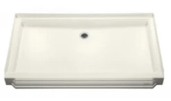 Kohler K-9568-96 Memoirs 60"x34" Single Threshold Shower Receptor - Biscuit
