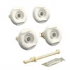 Kohler K-9694-96 Trim Kit With Four Jets For Flexjet Whirlpools - Biscuit