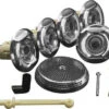 Kohler K-9695-CP Flexjet Whirlpool Trim Kit With Five Jets - Polished Chrome