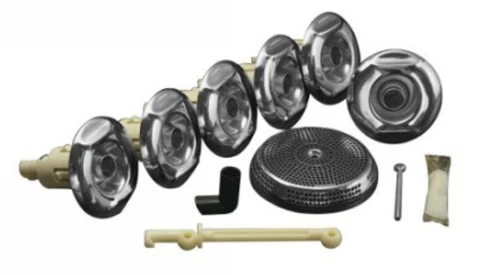 Kohler K-9696-CP Flexjet Whirlpool Trim Kit With Six Jets - Polished Chrome 1 Kohler K-9696-CP Flexjet Whirlpool Trim Kit With Six Jets - Polished Chrome