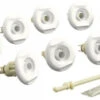 Kohler K-9698-96 Flexjet Whirlpool Trim Kit With Eight Jets - Biscuit
