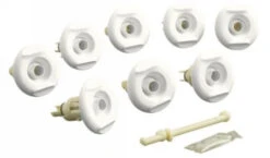 Kohler K-9698-96 Flexjet Whirlpool Trim Kit With Eight Jets - Biscuit