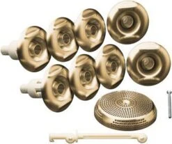 Kohler K-9698-BV Jet Trim Kit - Brushed Bronze