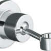 Kohler K-975-CP Purist Adjustable Wall-Mount Handshower Holder - Polished Chrome