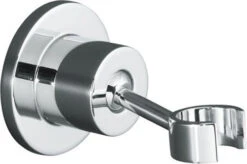 Kohler K-975-CP Purist Adjustable Wall-Mount Handshower Holder - Polished Chrome